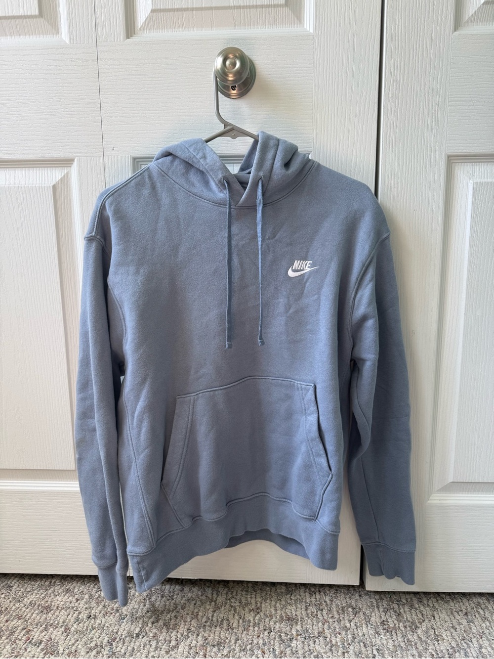 Nike Light Blue Hoodie – Size S